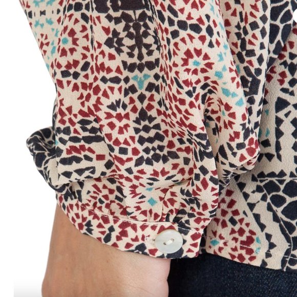 REvolve Sanctuary V Neck Boho Top sz S - Picture 4 of 16